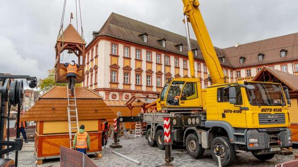 Winterdorf Bayreuth - Vorbereitungen 2024