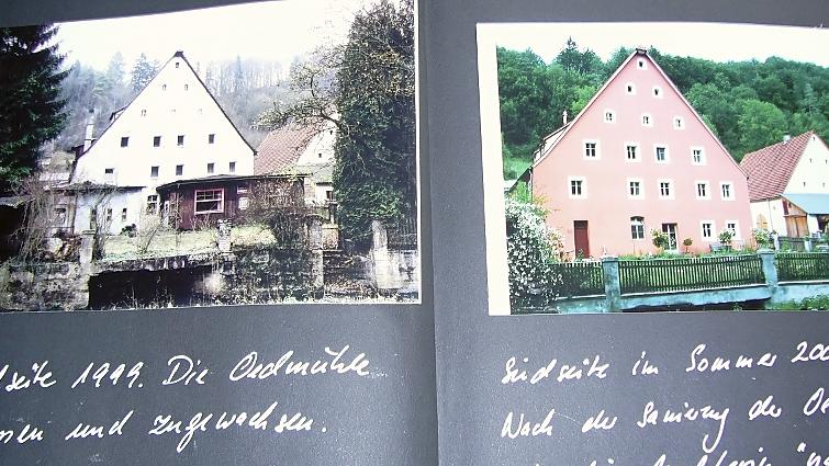 Junges Leben wohnt in alt-ehrwürdiger Mühle Junges Leben wohnt in alt-ehrwürdiger Mühle