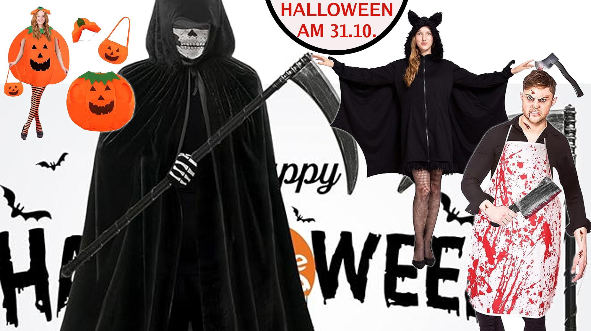 Halloween Metzger Kostüm Set - Mit Blutiger Schürze & Tattoos | Gruselkostüm Für Erwachsene