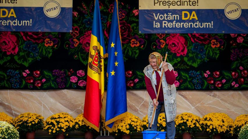 Moldau ist wie die Ukraine EU-Beitrittskandidat. Moldau ist wie die Ukraine EU-Beitrittskandidat.
