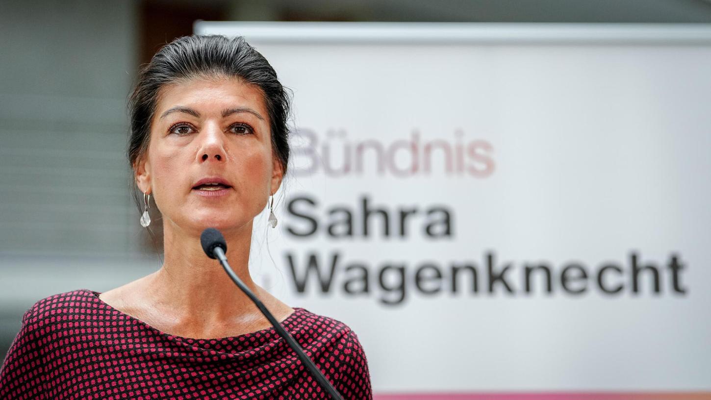 Sie knüpft eine Koalition in Thüringen an neue Bedingungen: Sahra Wagenknecht. Sie knüpft eine Koalition in Thüringen an neue Bedingungen: Sahra Wagenknecht.