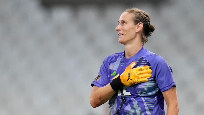 Klare Nummer 1: Ann-Katrin Berger wird in Wembley im Tor stehen. Klare Nummer 1: Ann-Katrin Berger wird in Wembley im Tor stehen.