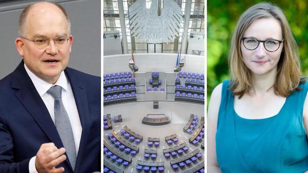 Zwei der bekanntesten politischen Gesichter der Region: Sebastian Brehm (CSU) und Lisa Badum (Grüne). Doch sie sind nicht die einzigen Volksvertreter aus Franken und der Oberpfalz, wie die folgende Übersicht zeigt.