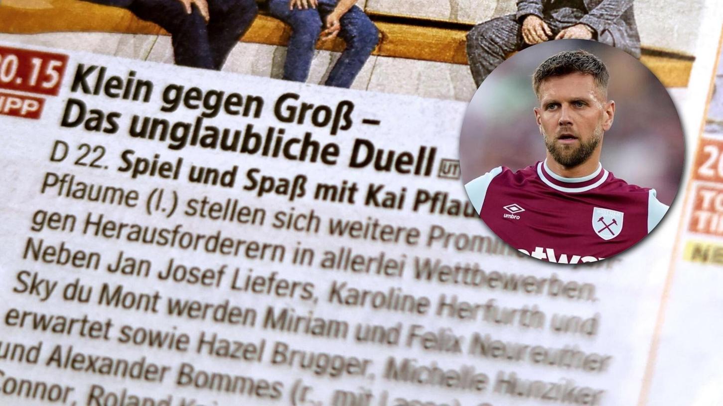 Niclas Füllkrug tritt am Samstag gegen einen Elfjährigen aus Erlangen an. (Symbolbild) Niclas Füllkrug tritt am Samstag gegen einen Elfjährigen aus Erlangen an. (Symbolbild)