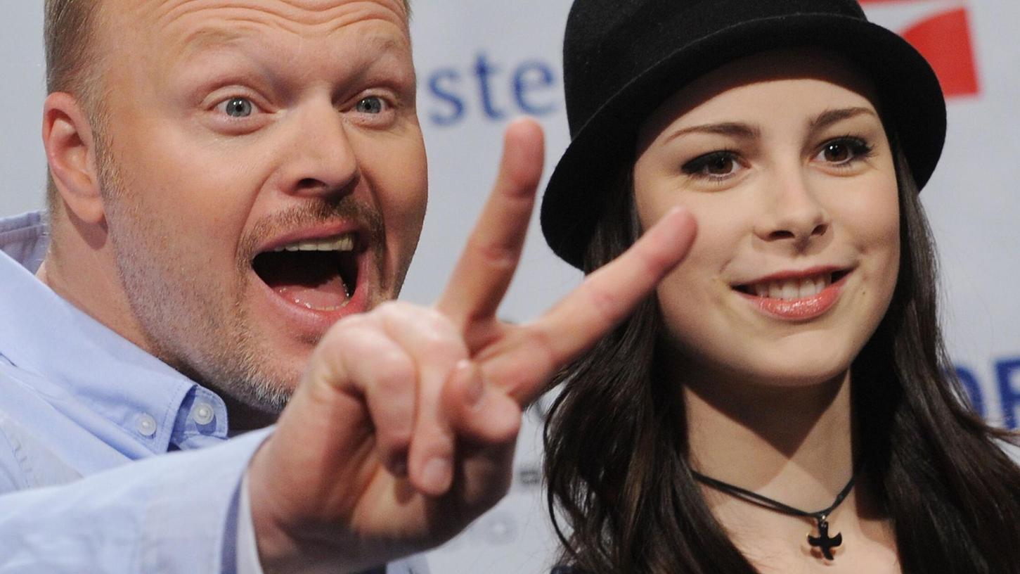Früher stand Deutschland besser da: Stefan Raab mit ESC-Siegerin Lena Meyer-Landrut Früher stand Deutschland besser da: Stefan Raab mit ESC-Siegerin Lena Meyer-Landrut