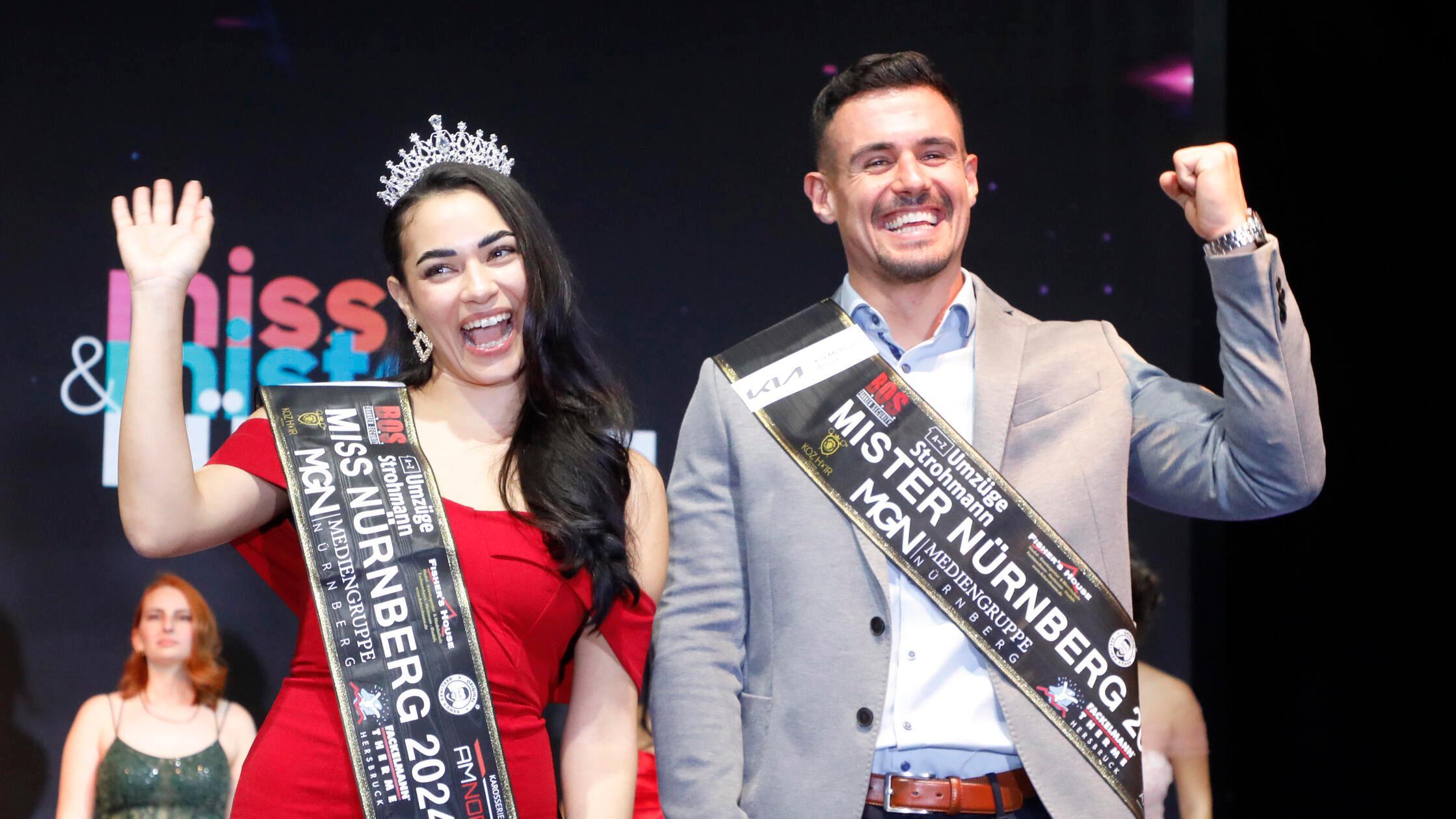 Das sind die Gewinner der Wahl zu Miss und Mister Nürnberg 2024