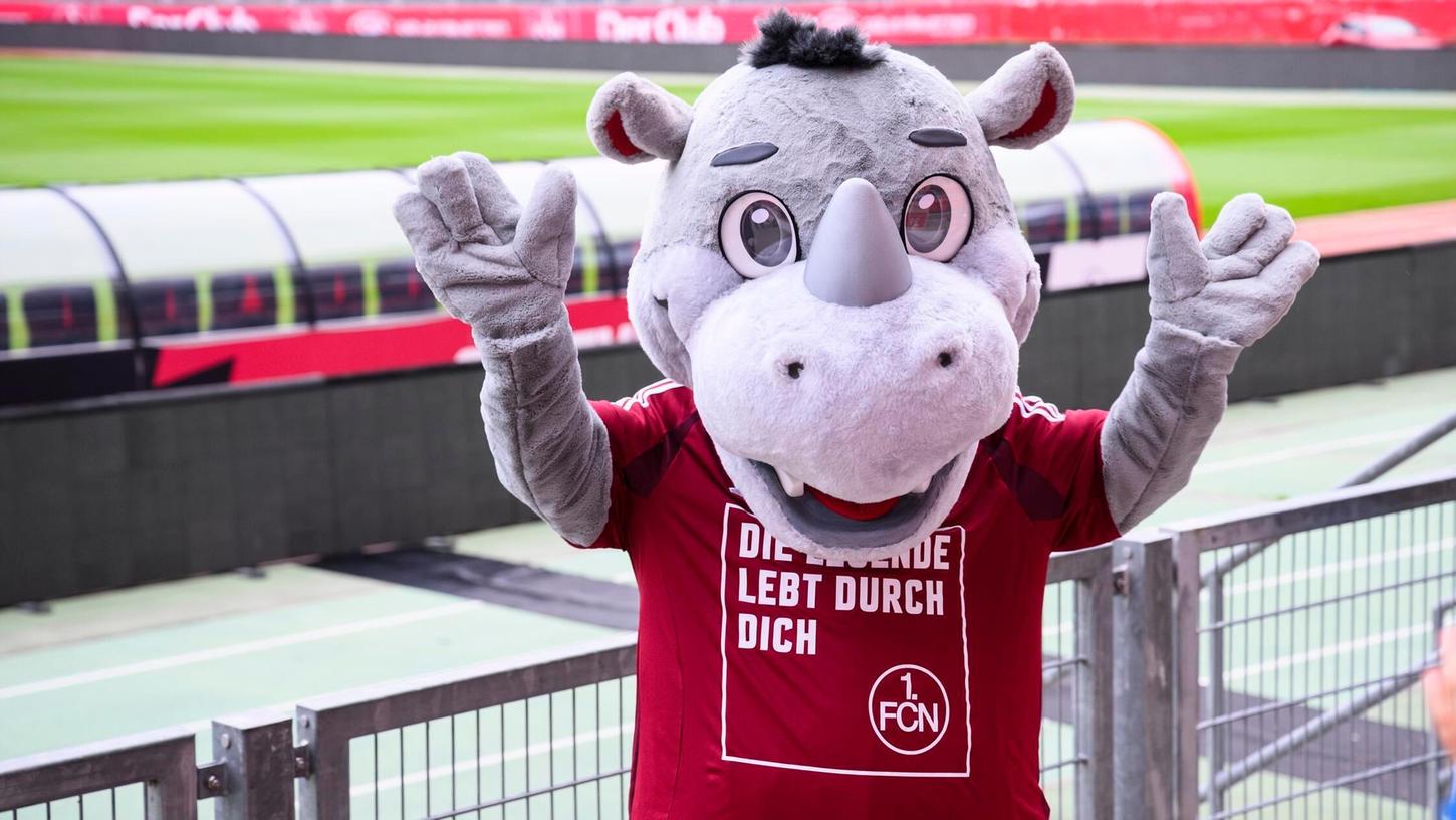 Der 1. FC Nürnberg hat ein neues Maskottchen - allerdings wird gerade noch nach einem Namen gesucht. Der 1. FC Nürnberg hat ein neues Maskottchen - allerdings wird gerade noch nach einem Namen gesucht.