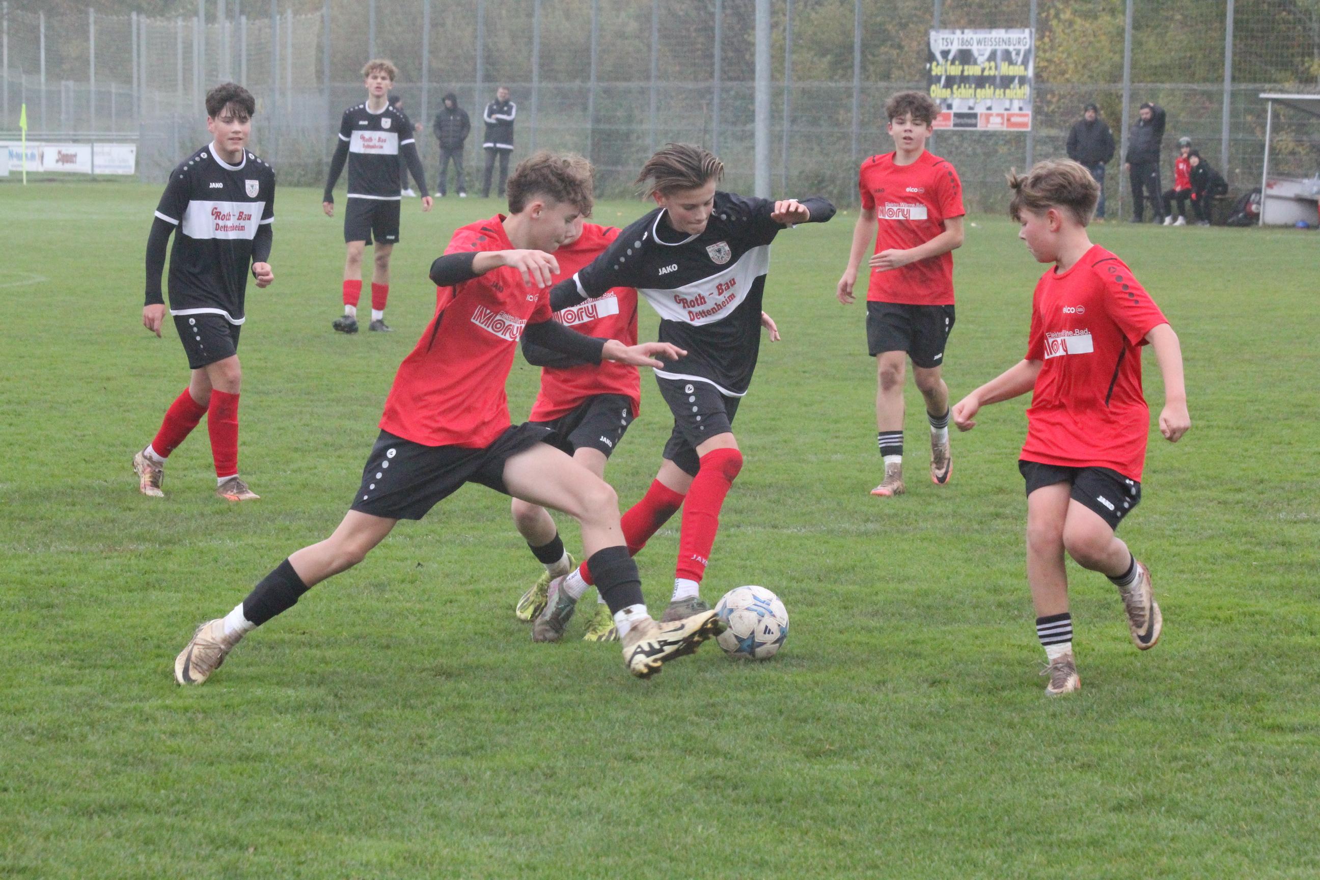 Derby beim U15-Nachwuchs: TSV 1860 Wei&szlig;enburg siegte klar gegen die SG FC Pleinfeld