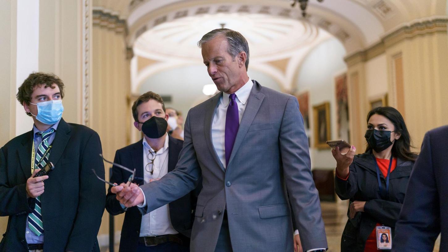 John Thune sitzt seit vielen Jahren im US-Senat. John Thune sitzt seit vielen Jahren im US-Senat.