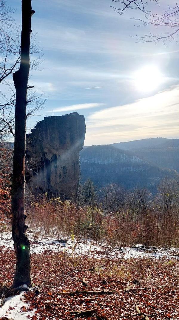 Der Zankelstein bei Pommelsbrunn.