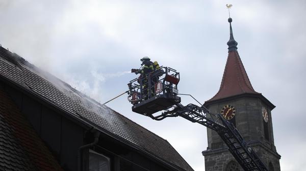 In Geslau (Landkreis Ansbach) stand am Freitag (29