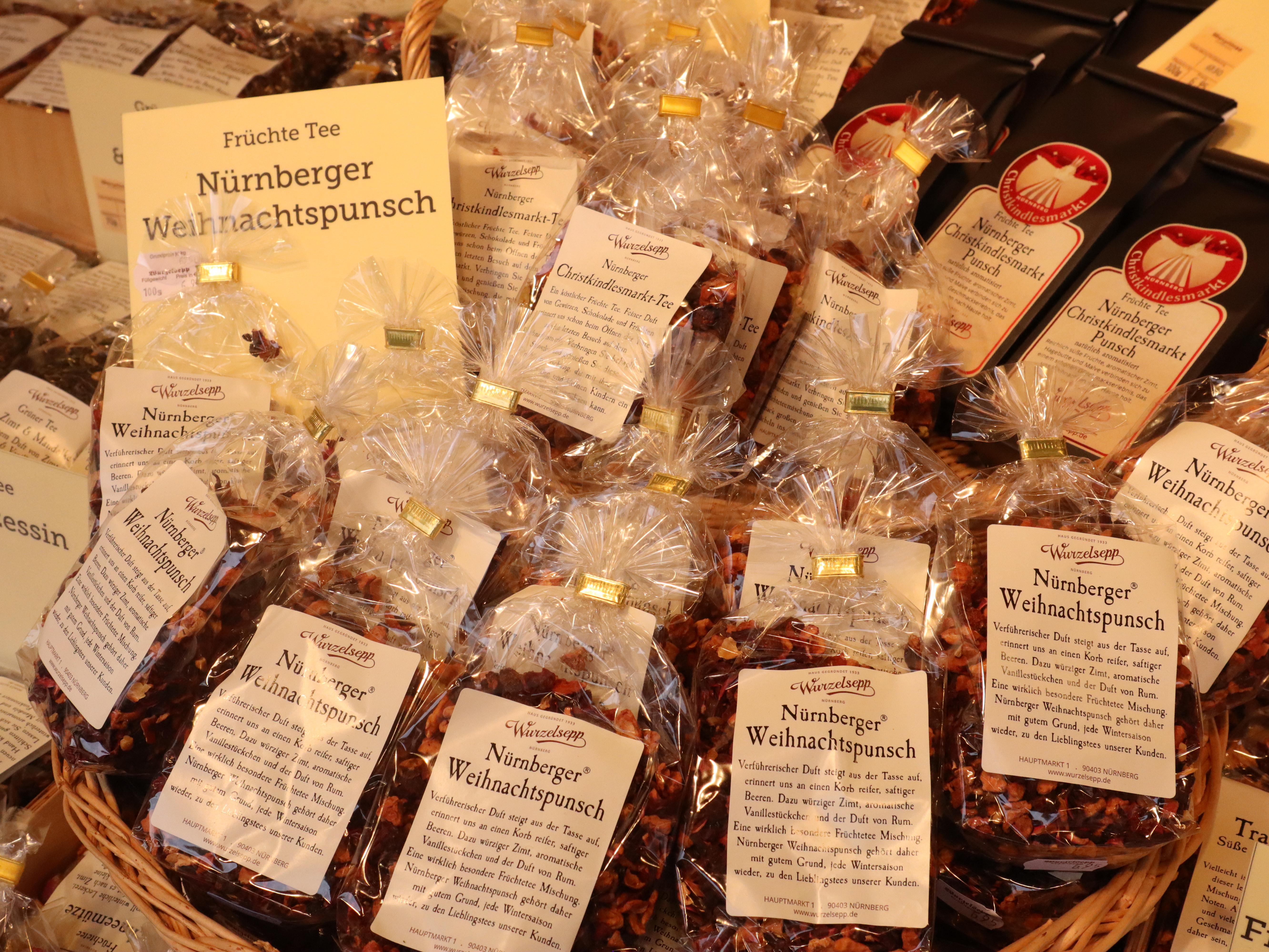 Bei der Bude 36 von Wurzelsepp gibt es veganen Tee.