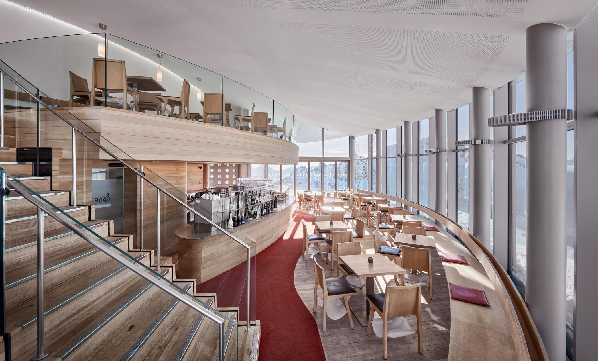 So sieht es in Europas höchstgelegenem Kaffeehaus aus.