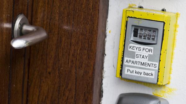 Schlüsselboxen für Ferienwohnungen in Reykjavik Fe