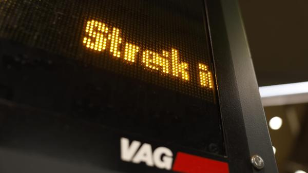 Verdi Warnstreik in Nürnberg: Straßenbahnen, U-B