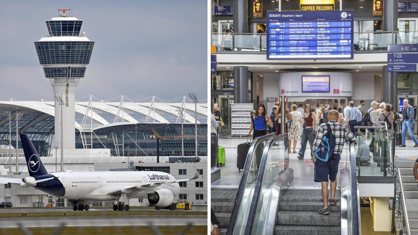 Der Flughafen-Express zum Airport München startet zum 15. Dezember. Der Flughafen-Express zum Airport München startet zum 15. Dezember.