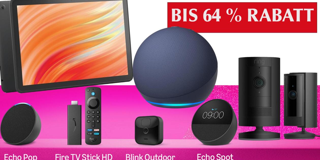 Amazon Alexa Sale geht zu Ende! Fire TV Stick, Echo Pop/Dot, Ring ...