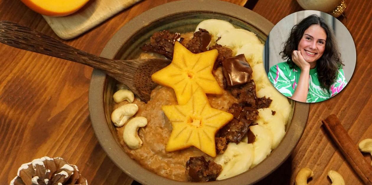 Fränkische Leckerbissen: Anna Neubauer enthüllt ihr Lieblingsrezept für Lebkuchen-Porridge