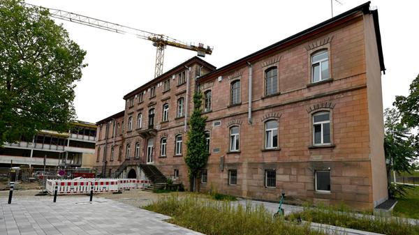 Erlangen: Der Mittelrisalit ist der verbliebene G