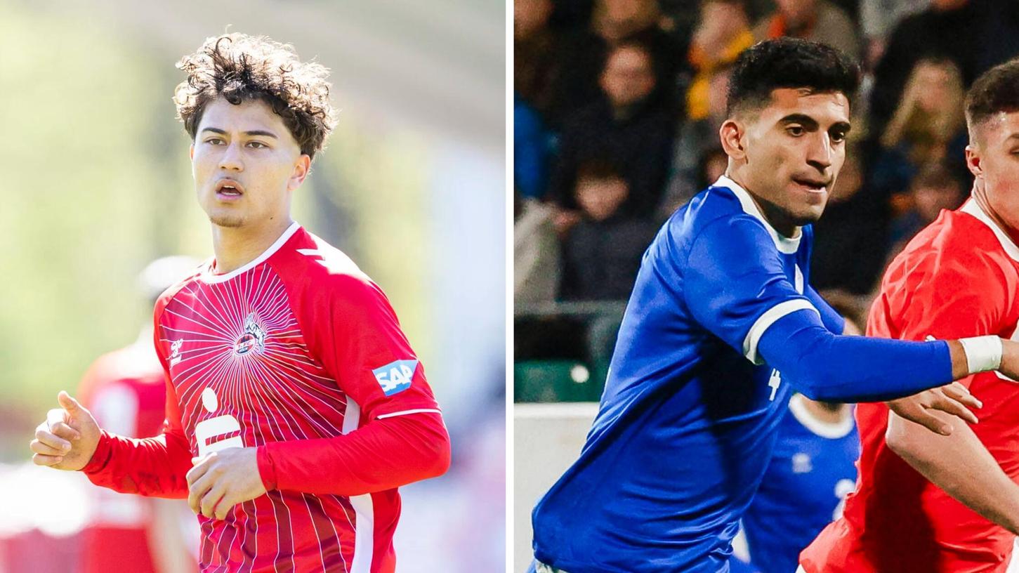 Justin von der Hitz (links) unterschreibt beim Club - so weit sind die Franken mit Evagoras Antoniou noch nicht. Justin von der Hitz (links) unterschreibt beim Club - so weit sind die Franken mit Evagoras Antoniou noch nicht.
