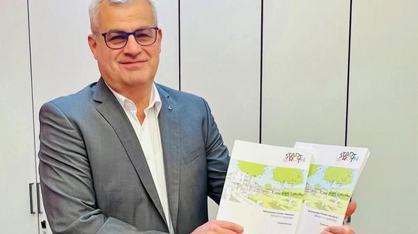 Stadtbaumeister Wolfgang Baier ist stolz über den