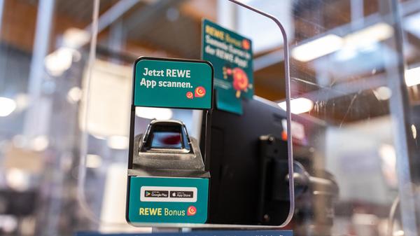 Mit REWE Bonus kann man mit jedem Scan der REWE Ap
