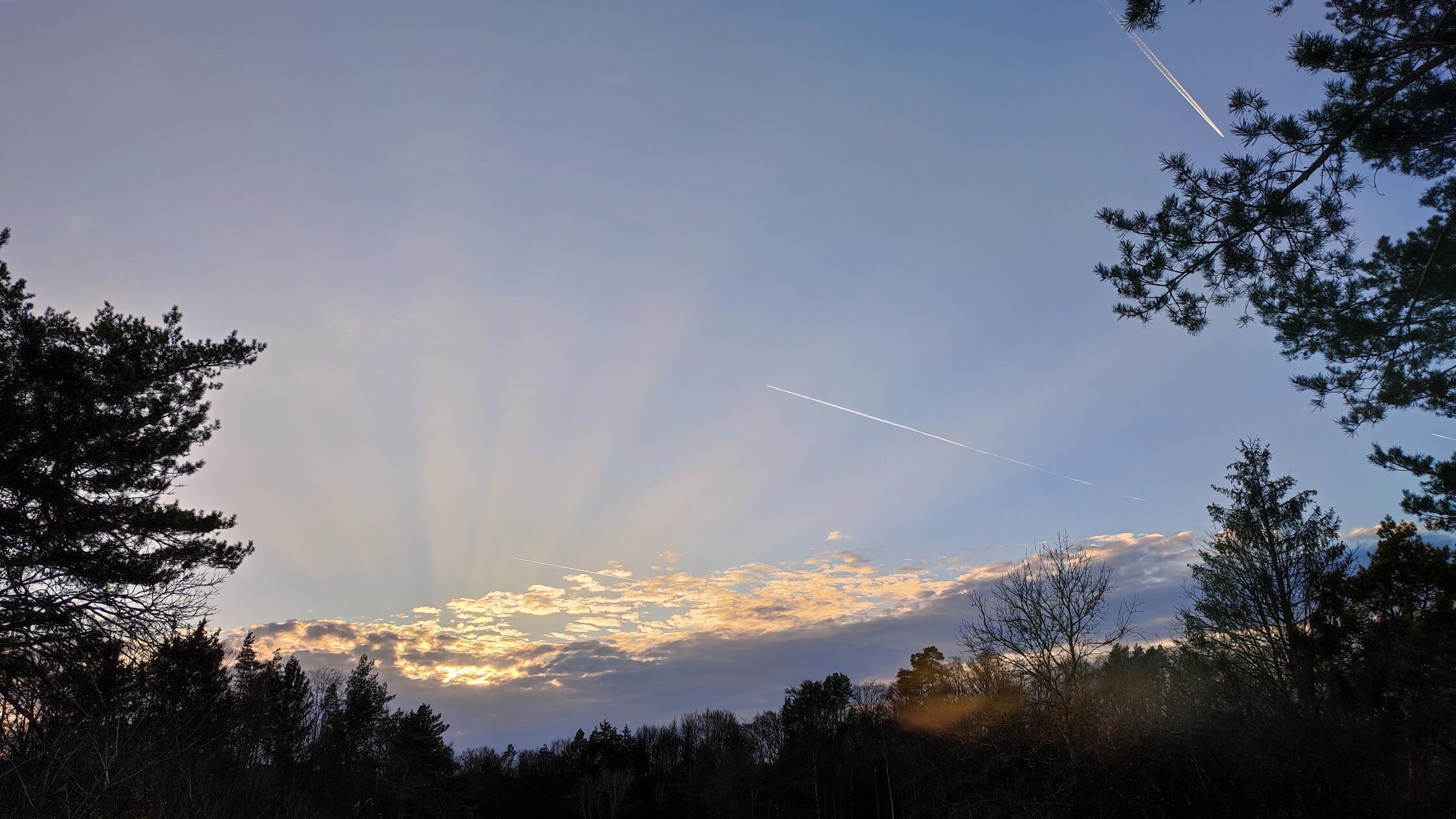 Abendstimmung in Velden.