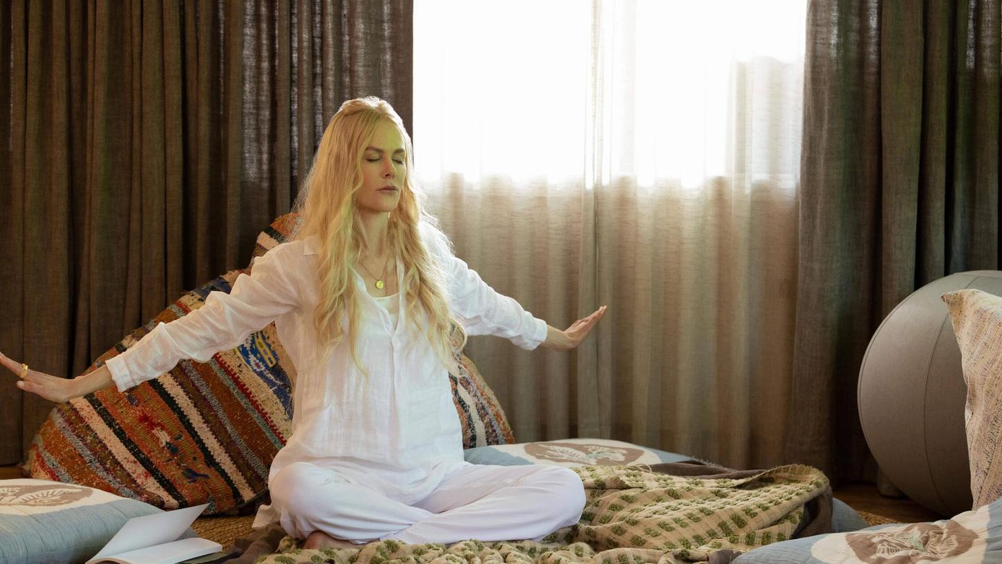 Nicole Kidman spielt in „Nine Perfect Strangers“ einen Wellness-Guru. Staffel zwei startet am 22. Mai. Photo credit: Vince Valitutti/Hulu/THA PUBLICATIONxINxGERxSUIxAUTxONLY Copyright: xVincexValituttix 34286-006THA Nicole Kidman spielt in „Nine Perfect Strangers“ einen Wellness-Guru. Staffel zwei startet am 22. Mai. Photo credit: Vince Valitutti/Hulu/THA PUBLICATIONxINxGERxSUIxAUTxONLY Copyright: xVincexValituttix 34286-006THA