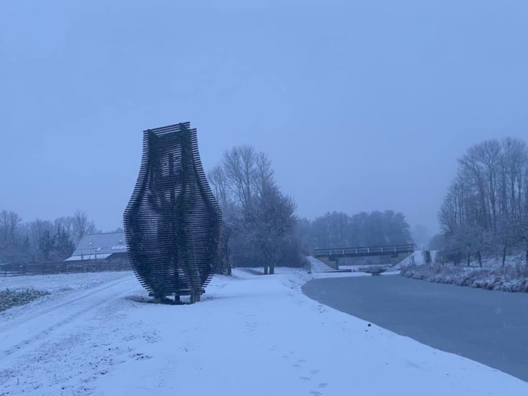 Auch der Landkreis Neumarkt wurde schön bezuckert.