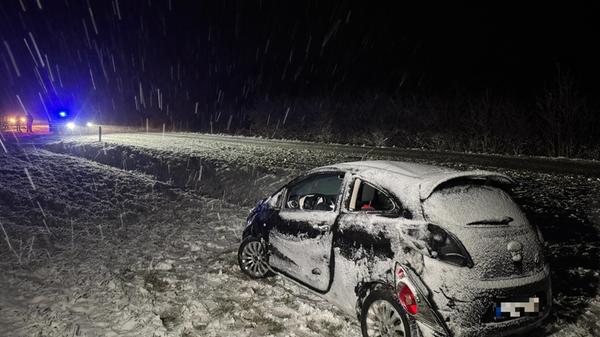 Heftiges Schneetreiben hat am Donnerstagabend (02.