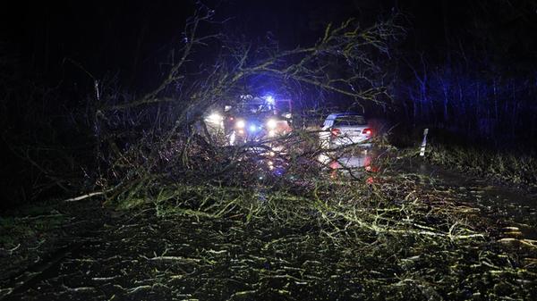 Die Wetterlage in Mittelfranken am Donnerstagnachm