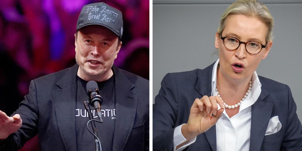 Elon Musk gibt AfD-Chefin Weidel eine massive Plattform - Kritik an Wahl-Einmischung