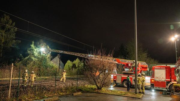 Der Sturm, der am Donnerstagabend über Bayern fegte, hat auch vor der Region nicht Halt gemacht.