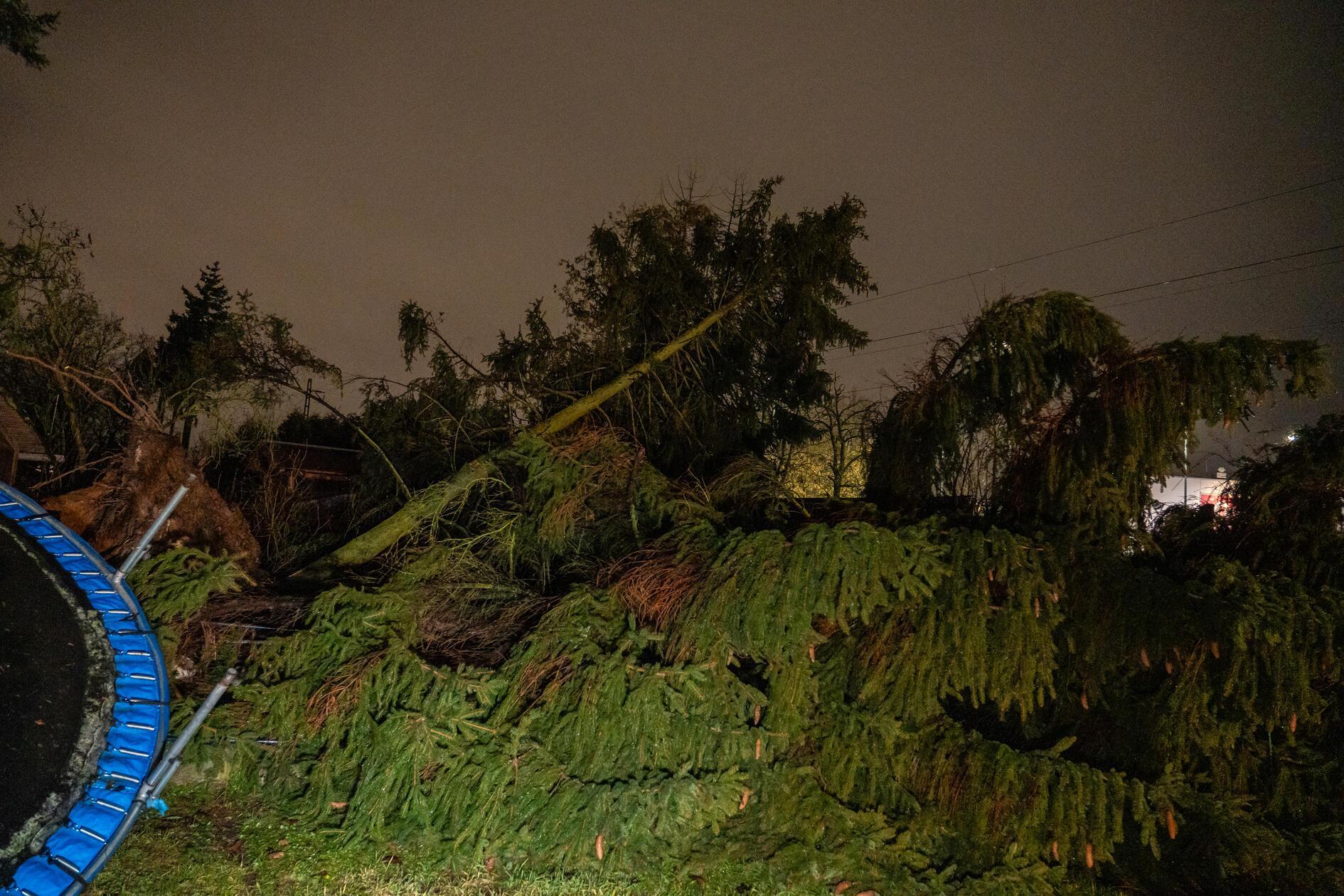 Auch im Landkreis Bamberg kam es zu Unwetterschäden.