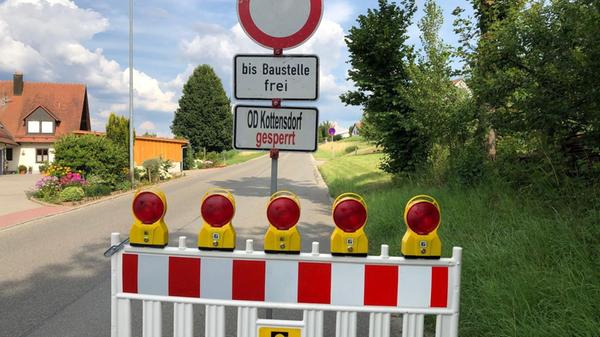 Kanalbau Kottensdorf, Rohr, Jahresrückblick 2020