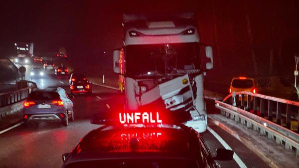 Auf der B303 bei Bischofsgrün (Landkreis Bayreuth)