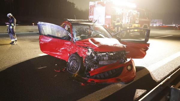 Durch gefrierenden Regen kam es in Mittelfranken z