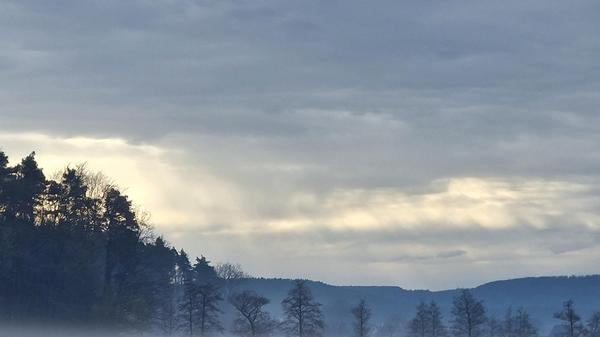 Winterlandschaft bei Kühnhofen.