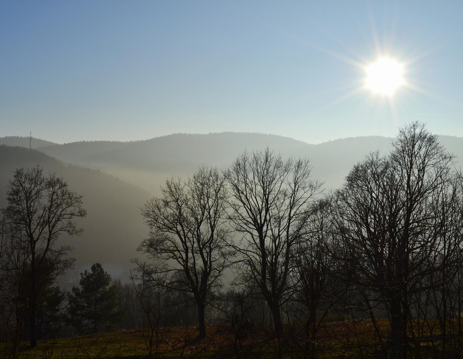 "Recht trübe Aussichten von der Wied in Pommelsbrunn", beschreibt unsere Leserfotografin ihr Foto.