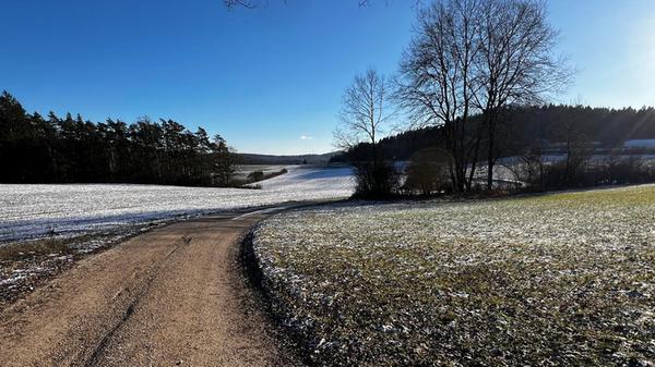 Spaziergang zwischen Vorra und Siglitzberg.