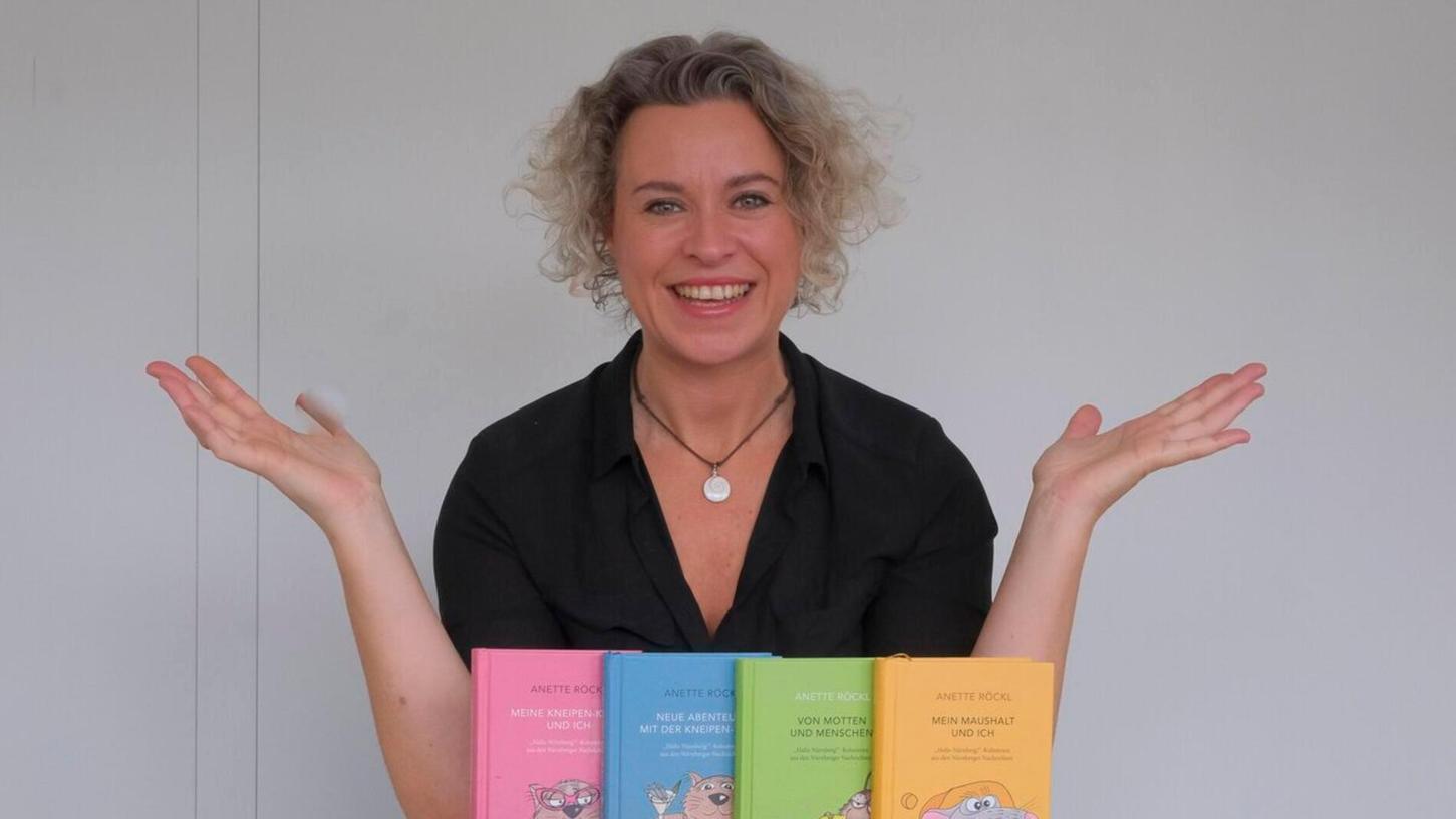 Anette Röckl schreibt seit vielen Jahren die Kolumne "Hallo Nürnberg". Vier Bücher sind daraus mittlerweile entstanden. Anette Röckl schreibt seit vielen Jahren die Kolumne "Hallo Nürnberg". Vier Bücher sind daraus mittlerweile entstanden.