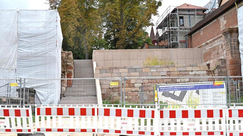 Pocket Parks Nürnberg: Auch am Marientorzwinger, der sich aktuell im Bau befindet, wird es mehr Grün geben. Pocket Parks Nürnberg: Auch am Marientorzwinger, der sich aktuell im Bau befindet, wird es mehr Grün geben.