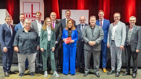 Max Bögl Betriebsversammlung 2025, von links: Max