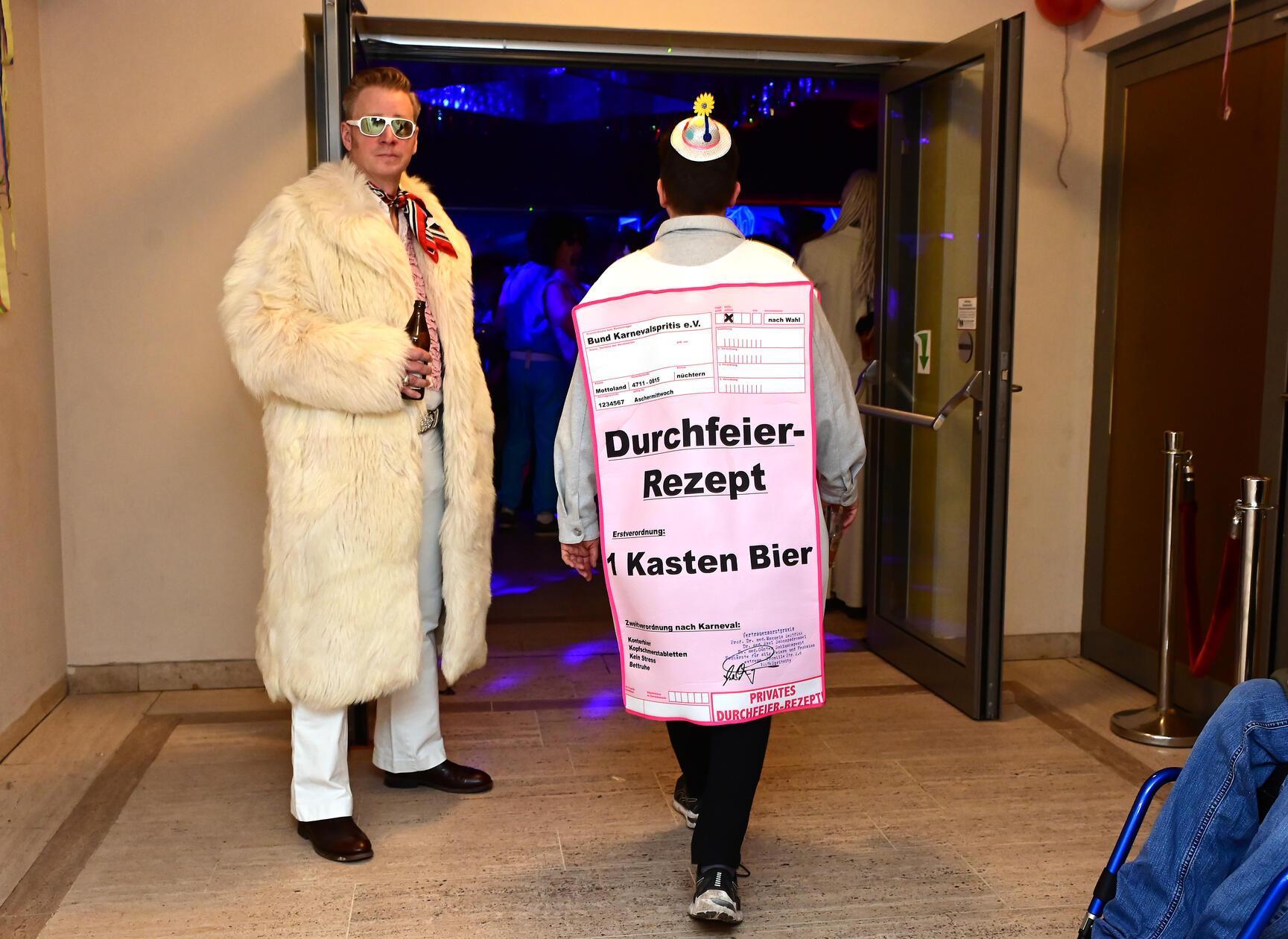 Die Kreativität der Gäste hatte keine Grenzen.