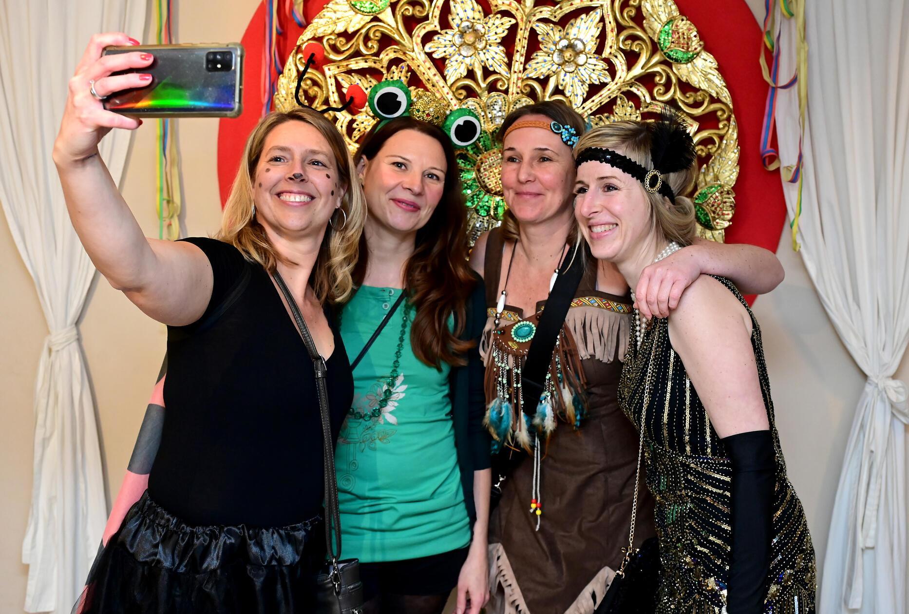 Ein Erinnerungsfoto darf selbstverständlich auch nicht fehlen.