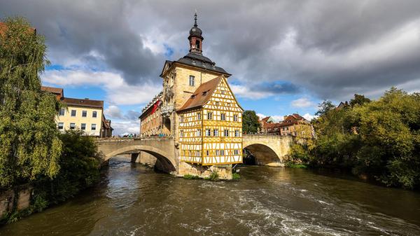 Bamberger Stadtblick, 03.101.2024 Alte Rathaus von