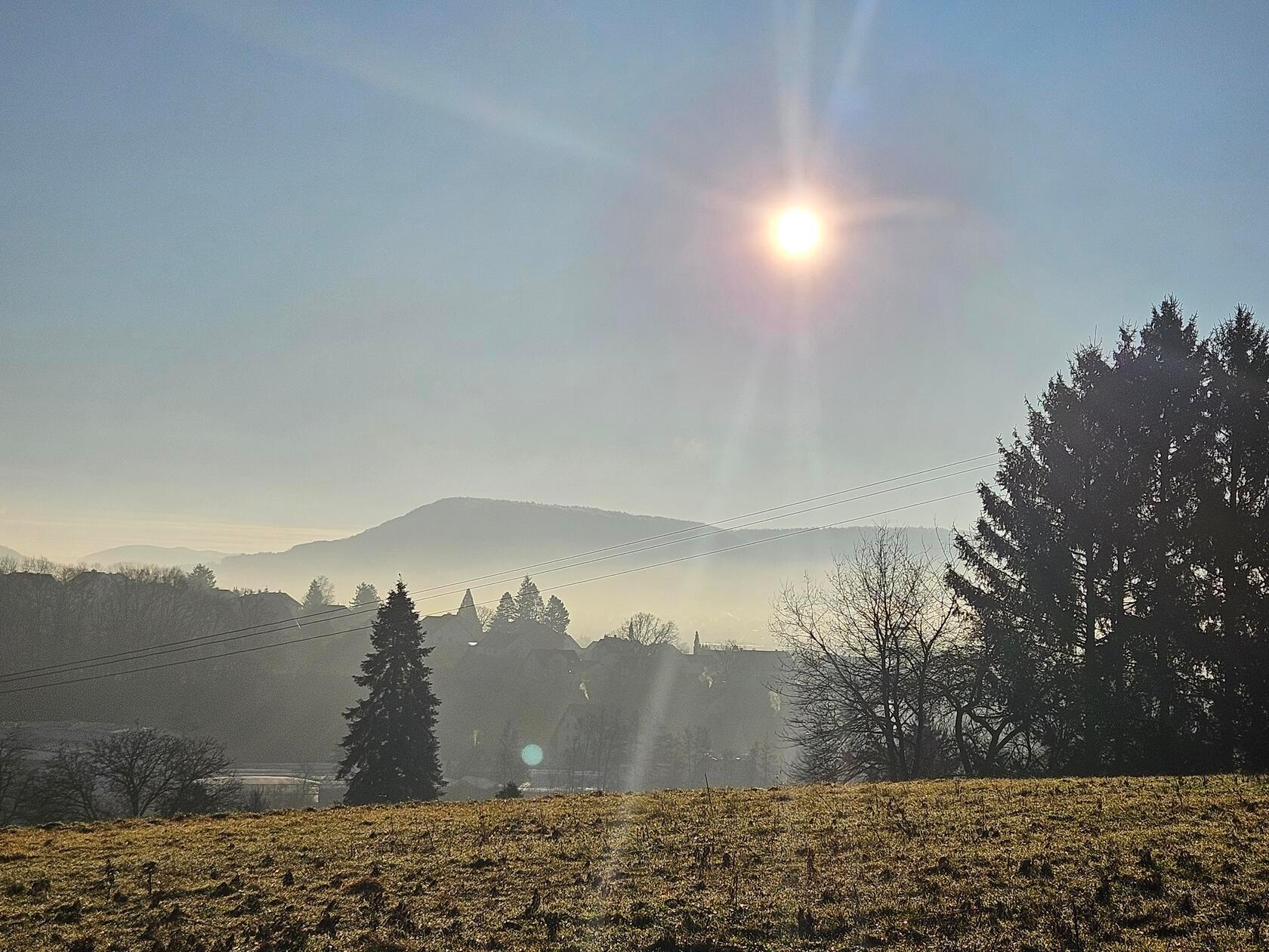 Morgenstimmung über Altensittenbach.