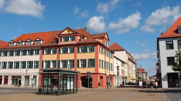 erlangen erlangen, innenstadt, altstadt, stadtansi