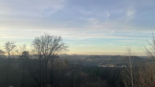 Blick von der Burg Hartenstein.
