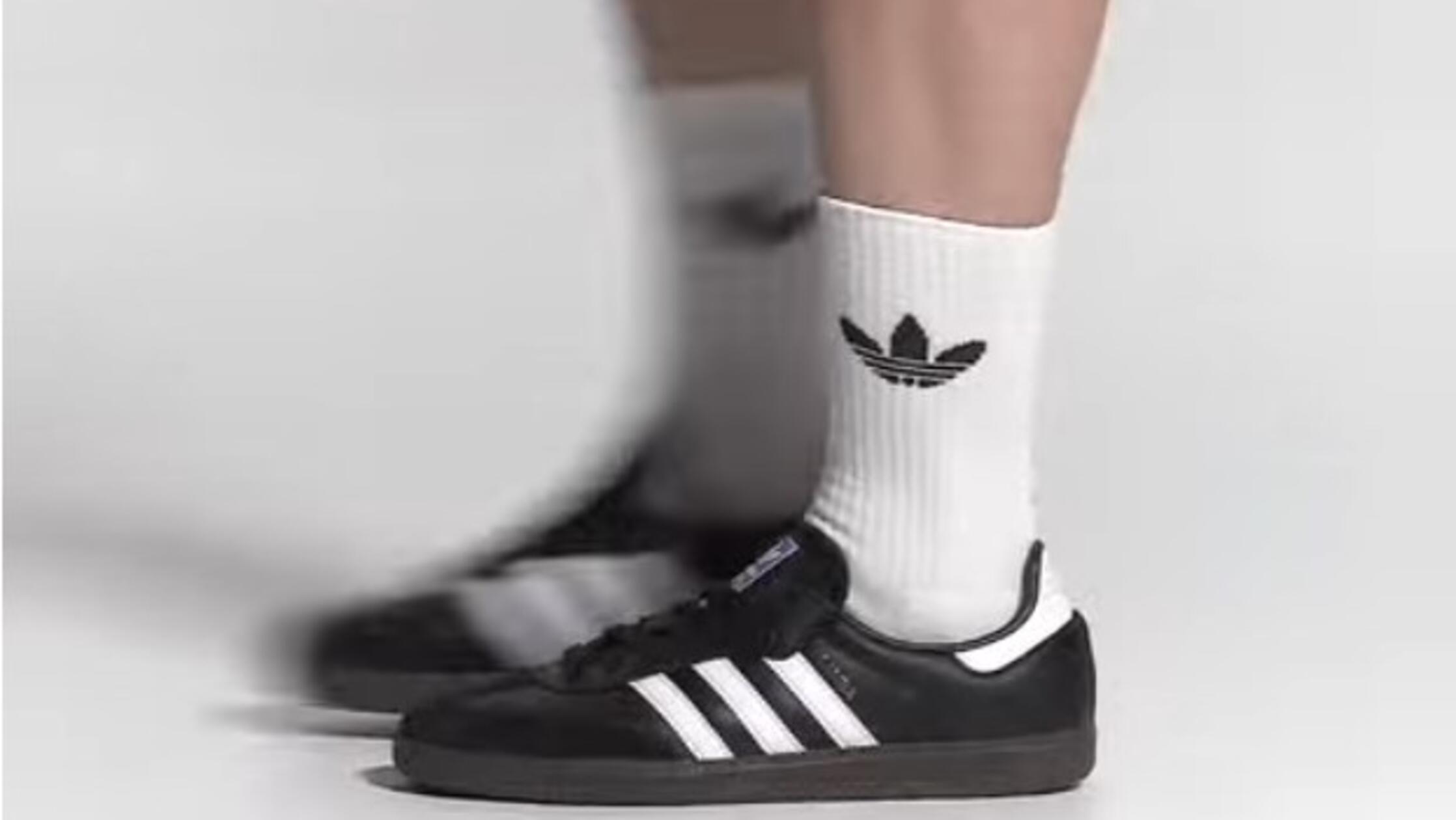 adidas gazelle silver green womens adidas Samba Xlg Black Carbon main image 0